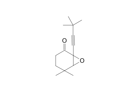 5,5-Dimethyl-1-(3',3'-dimethylbut-1-ynyl)-7-oxabicyclo[4.1.0]heptan-2-one