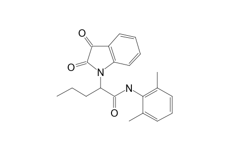 N-(2,6-Dimethylphenyl)-2-(2,3-dioxoindolin-1-yl)pentanamide