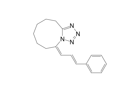 5-[3'-Phenylprop-2'-enylidene]-6,7,8,9,10,11-hexahydro-5H-tetrazolo[1,5-a]azonine