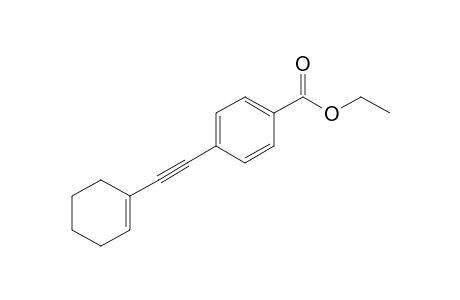 Ethyl 4-(cyclohex-1-enylethynyl)benzoate