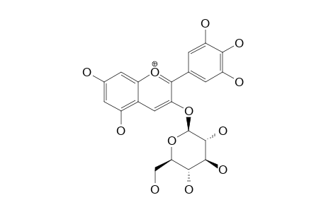 DELPHINIDIN-3-O-BETA-GLUCOPYARNOSIDE