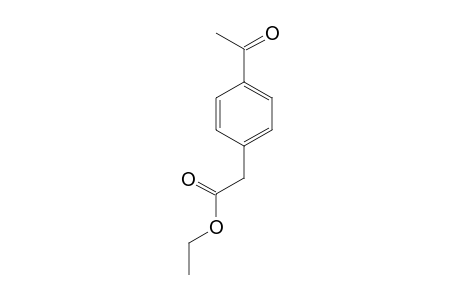 (p-aceylphenyl)acetic acid, ethyl ester