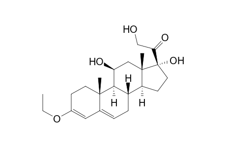 3,5-Pregnadien-3,11β,17,21-tetrol-20-one 3-ethyl ether