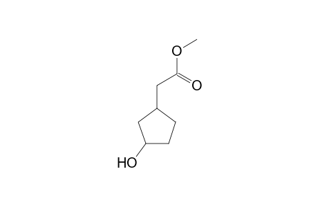 2-(3-hydroxycyclopentyl)acetic acid methyl ester