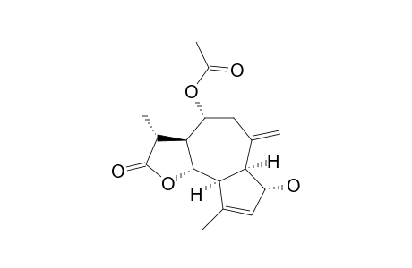 8-ALPHA-ACETOXY-2-ALPHA-HYDROXY-1-ALPHA,5-ALPHA,6-BETA,7-ALPHA,11-BETA-H-GUAIA-3,10(14)-DIEN-12,6-OLIDE