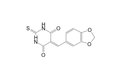 5-piperonylidene-2-thiobarbituric acid
