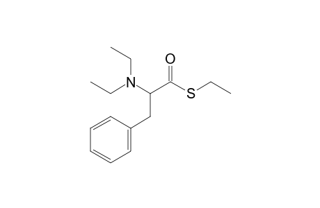 S-ETHYL-2-DIETHYLAMINO-3-PHENYLPROPANETHIOATE