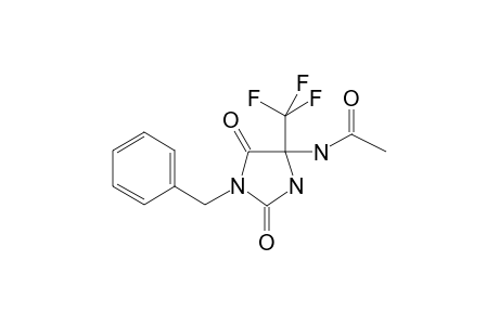 Imidazolidine, 4-acetylamino-1-benzyl-2,5-dioxo-4-trifluoromethyl-