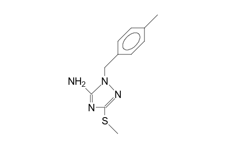 5-AMINO-1-(PARA-METHYLBENZYL)-3-METHYLTHIO-1,2,4-TRIAZOLE