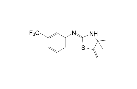 4,4-DIMETHYL-5-METHYLENE-2-[(alpha,alpha,alpha-TRIFLUORO-m-TOLYL)IMINO]THIAZOLIDINE