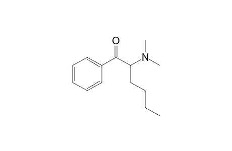 .alpha.-Dimethylaminohexanophenone