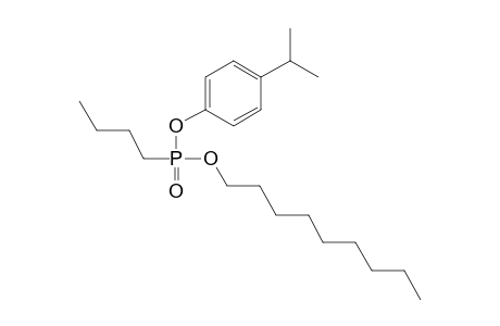 Butylphosphonic acid, 4-isopropylphenyl nonyl ester