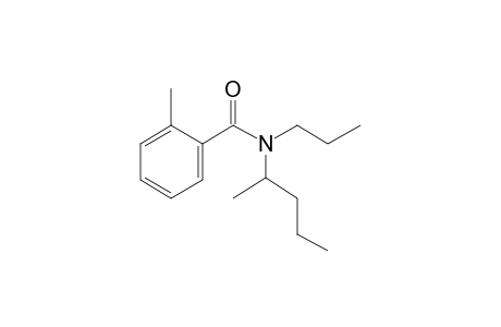 Benzamide, 2-methyl-N-(2-pentyl)-N-propyl-