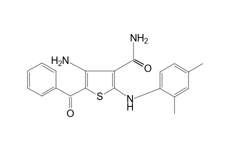 4-amino-5-benzoyl-2-(2,4-xylidino)-3-thiophenecarboxamide
