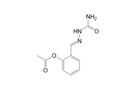 Benzaldehyde-2-acetyloxy-, aminocarbonylhydrazone