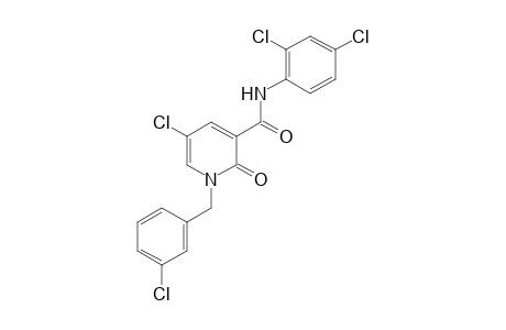 1-(m-CHLOROBENZYL)-1,2-DIHYDRO-2-OXO-2',4',5-TRICHLORONICOTINANILIDE