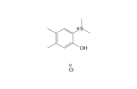 dimethyl(6-hydroxy-3,4-xylyl)sulfonium chloride
