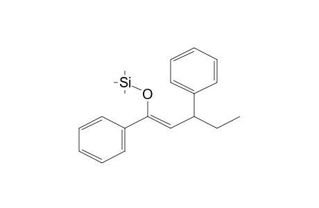 ([(1Z)-1,3-Diphenyl-1-pentenyl]oxy)(trimethyl)silane