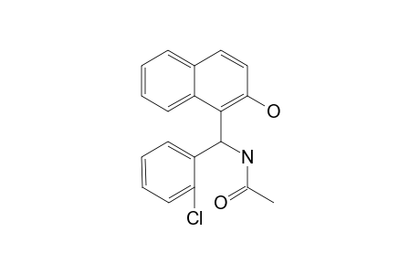 1-(.alpha.-Acetamido-2-chlorobenzyl)-2-naphthol