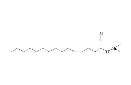 2-TRIMETHYLSILYLOXY-5-(Z)-HEXADECENONITRILE