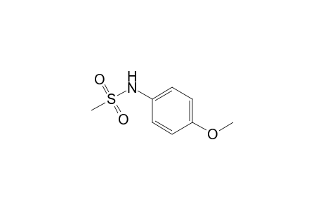 N-(4-Methoxyphenyl)methanesulfonamide