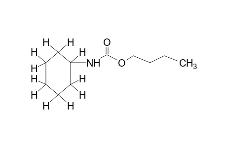 cyclohexanecarbamic acid, butyl ester