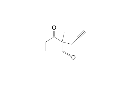 2-Methyl-2-(2-propynyl)-1,3-cyclopentanedione