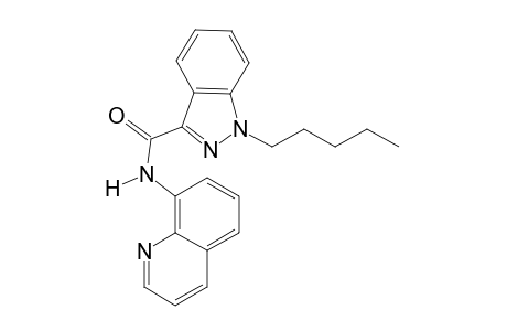 1-Pentyl-N-(quinolin-8-yl)-1H-indazole-3-carboxamide