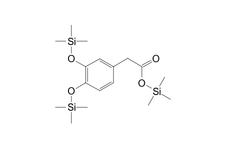 Benzeneacetic acid, 3,4-bis[(trimethylsilyl)oxy]-, trimethylsilyl ester