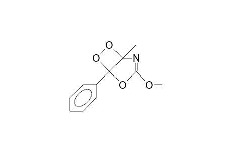 3-Methoxy-5-methyl-1-phenyl-2,6,7-trioxa-4-aza-bicyclo(3.2.0)hept-3-ene