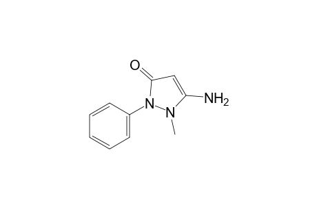 3-amino-2-methyl-1-phenyl-3-pyrazolin-5-one