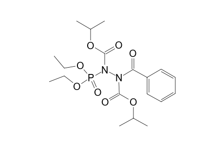 Diisopropyl 1-Benzoyl-2-(diethoxyphosphoryl)-1,2-hydrazinedicarboxylate