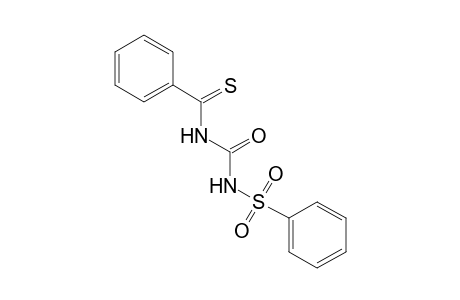 1-(PHENYLSULFONYL)-3-(THIOBENZOYL)UREA