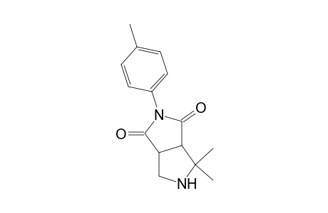 2-Para-tolyl-4,4-dimethylperhydropyrrolo(3,4-c)pyrrole-1,3-dione