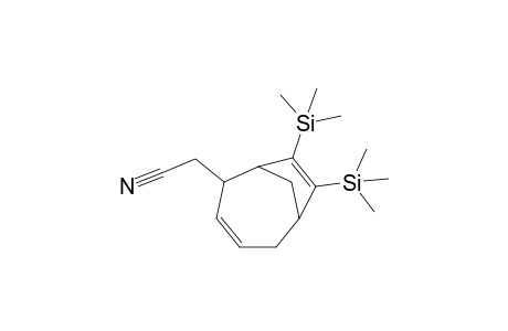 5-Cyanomethyl-7,8-bis(trimethylsilyl)bicyclo[4.2.1]nona-3,7-diene