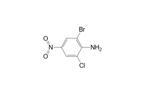 Benzenamine, 2-bromo-6-chloro-4-nitro-