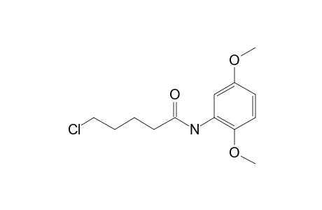 Pentanamide, N-(2,5-dimethoxyphenyl)-5-chloro-