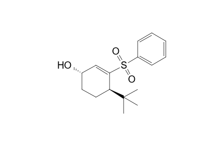 (1S,4R)-3-(Benzenesulfonyl)-4-(t-butyl)cyclohex-2-en-1-ol