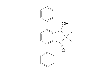 3-Hydroxy-2,2-dimethyl-4,7-diphenyl-1-indanone