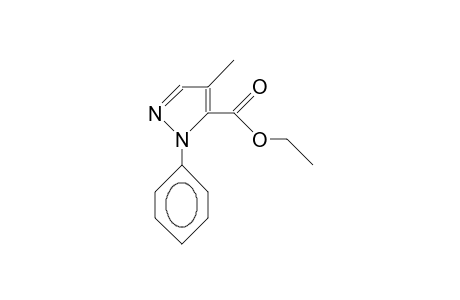 4-methyl-2-phenyl-pyrazole-3-carboxylic acid ethyl ester