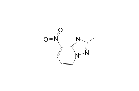 [1,2,4]Triazolo[1,5-a]pyridine, 2-methyl-8-nitro-