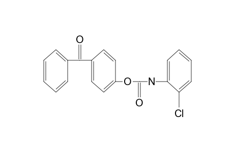 4-hydroxybenzophenone, o-chlorocarbanilate