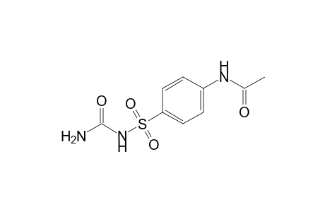 (N-acetylsulfanilyl)urea