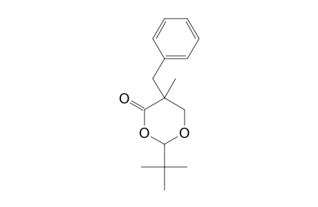 5-Benzyl-2-tert-butyl-5-methyl-1,3-dioxan-4-one