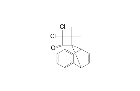 Spiro[cyclobutane-1,9'-[1,4]methanonaphthalen]-2-one, 3,3-dichloro-1',4'-dihydro-4,4-dimethyl-, stereoisomer