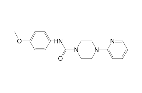 N-(4-methoxyphenyl)-4-(2-pyridinyl)-1-piperazinecarboxamide