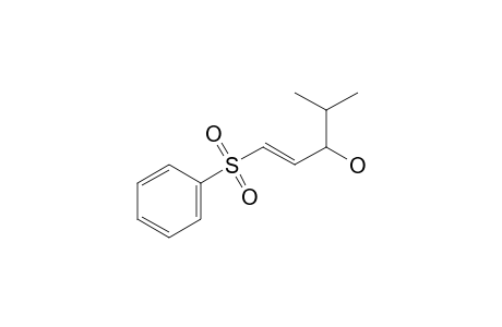 1-Penten-3-ol, 4-methyl-1-(phenylsulfonyl)-, (E)-