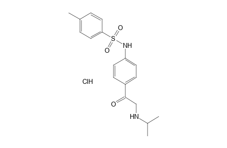 4'-(N-isopropylglycyl)-p-toluenesulfonanilide, hydrochloride