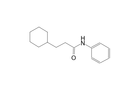 3-Cyclohexyl-N-phenylpropanamide