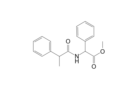 Methyl ester of phenylglycine .alpha.-phenylpropionamide